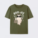 Boo Jee Ghost Leopard Ghost Halloween T-Shirt