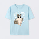 Boo Jee Ghost Leopard Ghost Halloween T-Shirt