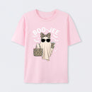Boo Jee Ghost Leopard Ghost Halloween T-Shirt