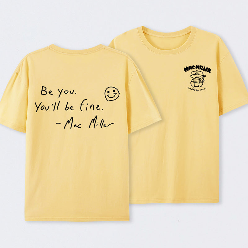 Mac Miller Quote Vintage Hip Hop Rap T-Shirt
