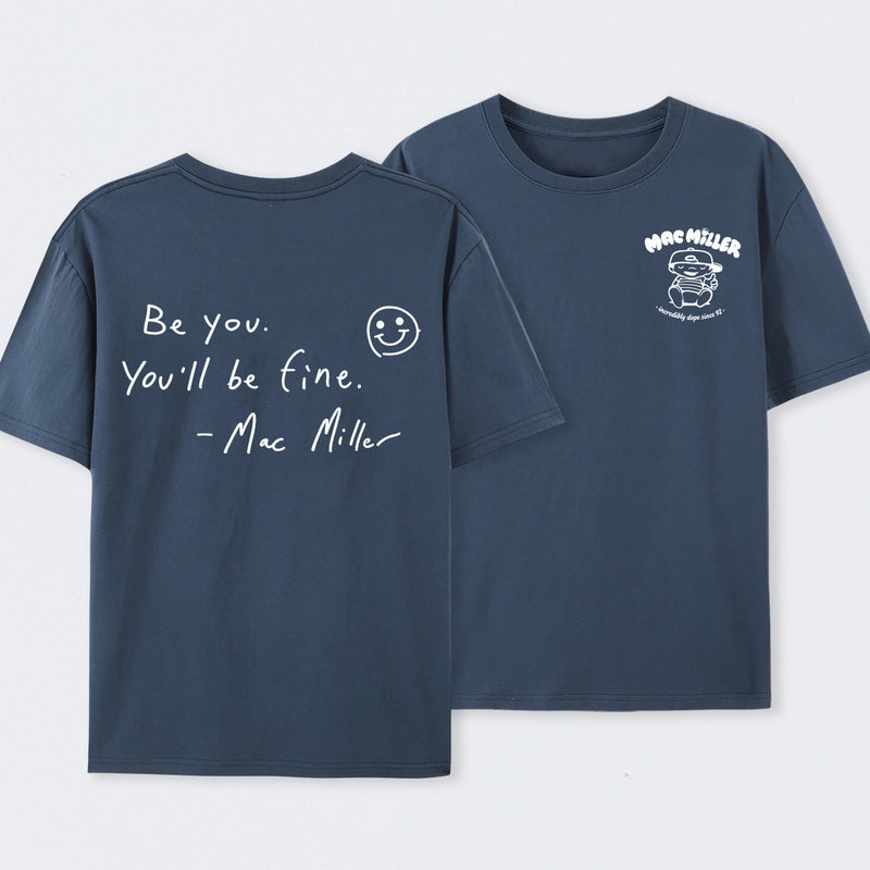 Mac Miller Quote Vintage Hip Hop Rap T-Shirt