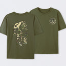 Bold Camouflage Graphic T-Shirt