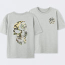 Bold Camouflage Graphic T-Shirt