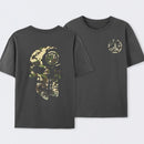Bold Camouflage Graphic T-Shirt