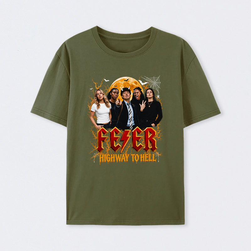 Halloween Funny Fever Basketball Gift T-Shirt