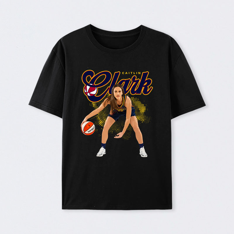 Caitlin Clark Basketball Fan Everyday T-Shirt