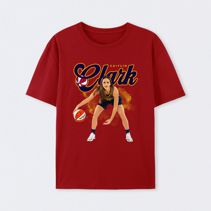 Caitlin Clark Basketball Fan Everyday T-Shirt