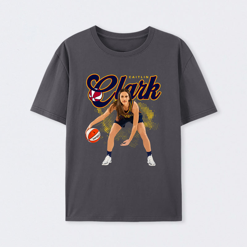 Caitlin Clark Basketball Fan Everyday T-Shirt