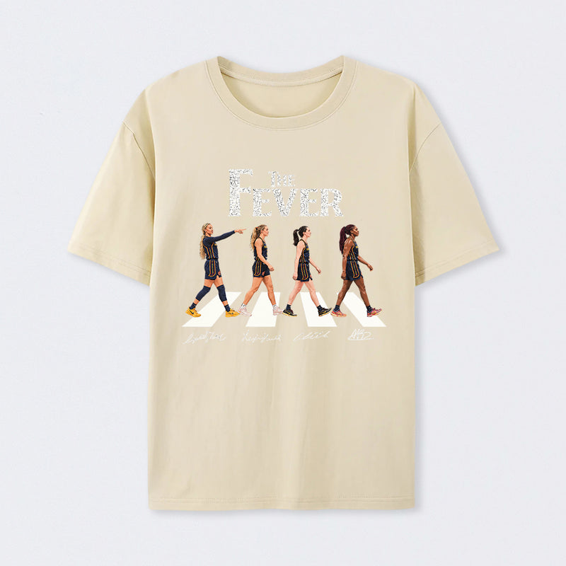 The Fever Abbey Road Basketball Vintage T-Shirt