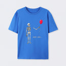 Funny Skeleton Balloon Halloween T-Shirt