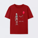 Funny Skeleton Balloon Halloween T-Shirt