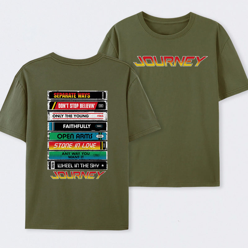 Journey Band Vintage Rock Music T-Shirt