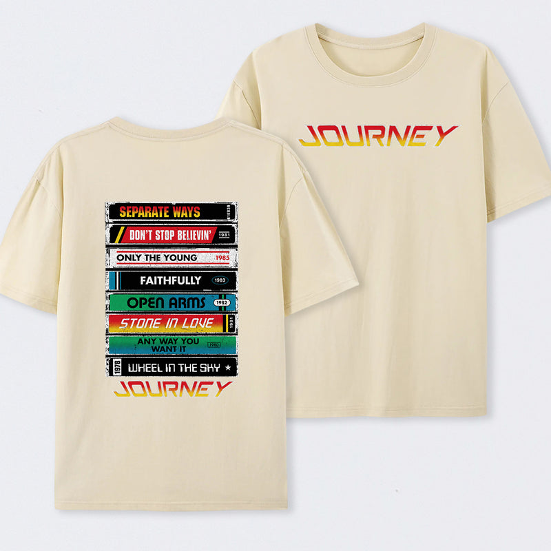Journey Band Vintage Rock Music T-Shirt