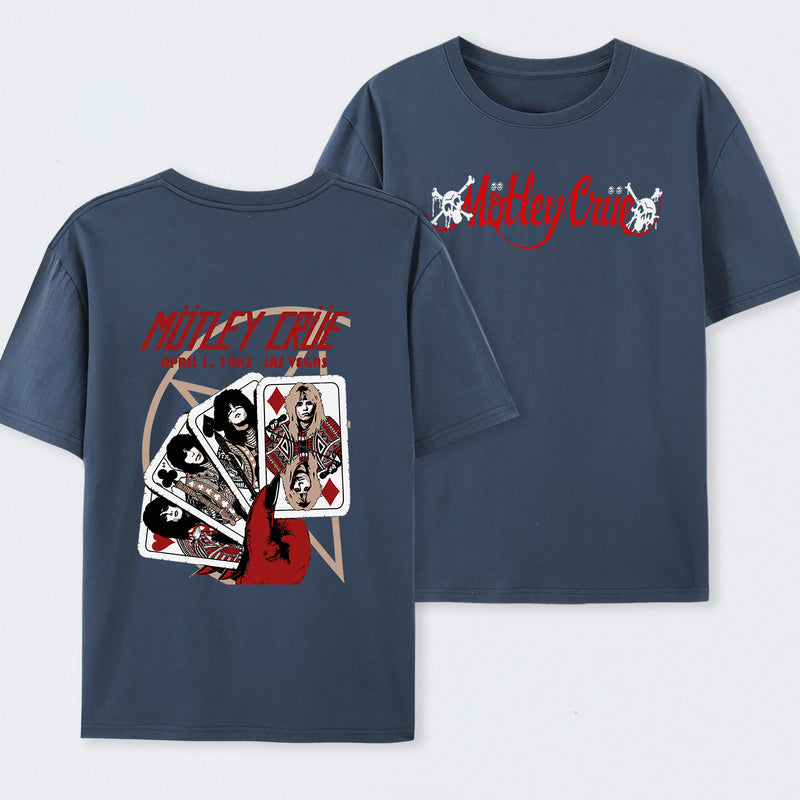 Motley Crue Rock Band Classic T-Shirt