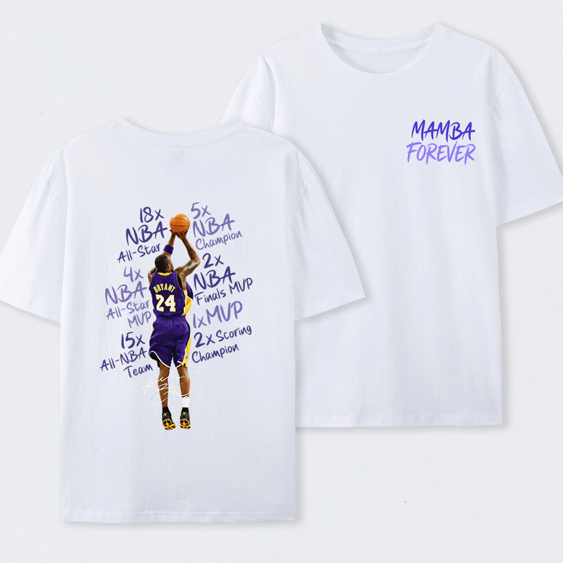 Kobe Bryant Mamba Forever Basketball T-Shirt
