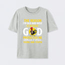 God Protected Me Graphic Christian Faith Humor T-Shirt