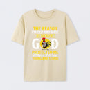God Protected Me Graphic Christian Faith Humor T-Shirt