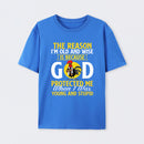 God Protected Me Graphic Christian Faith Humor T-Shirt