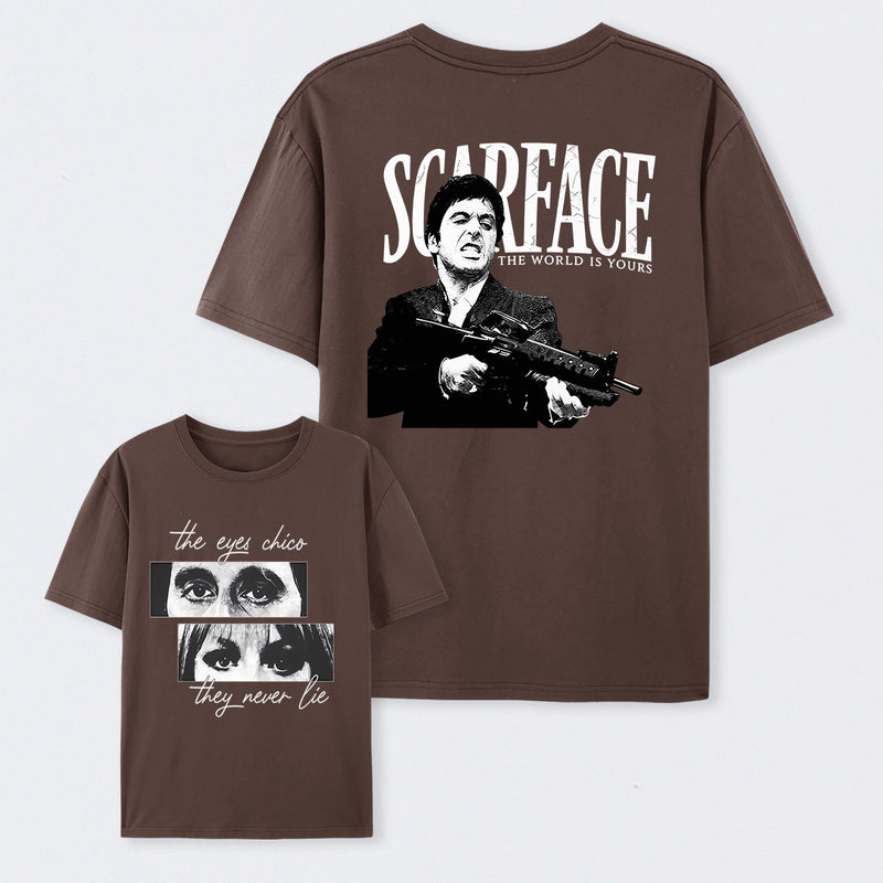 Scarface Stylish Crew Neck Movie T-Shirt