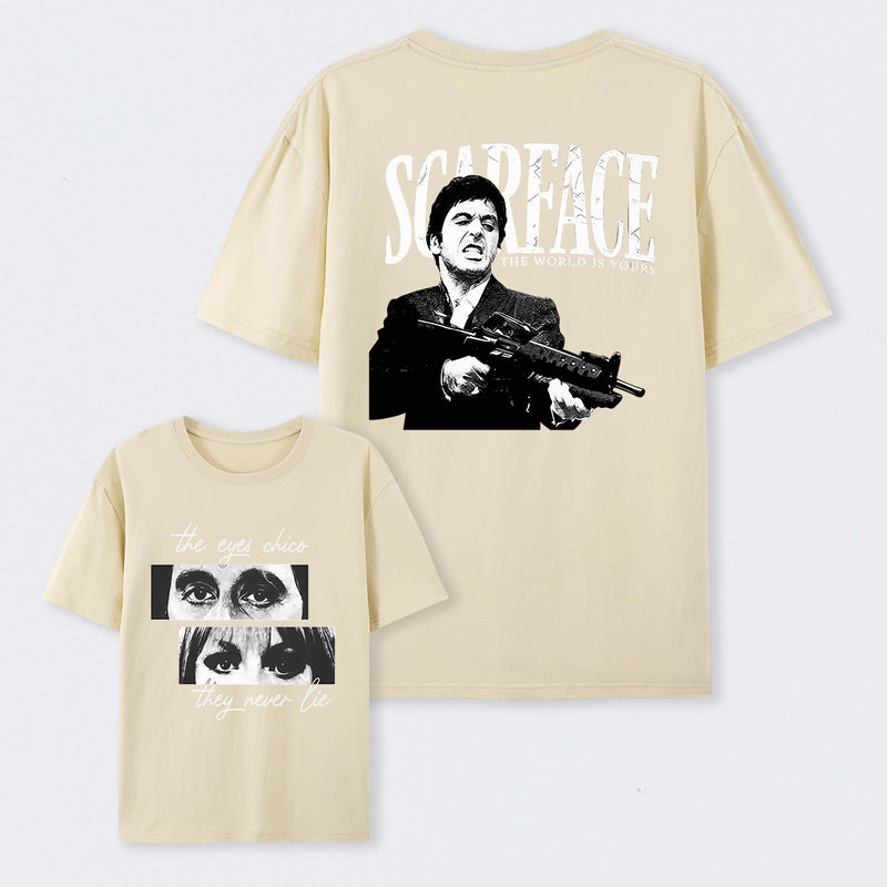 Scarface Stylish Crew Neck Movie T-Shirt