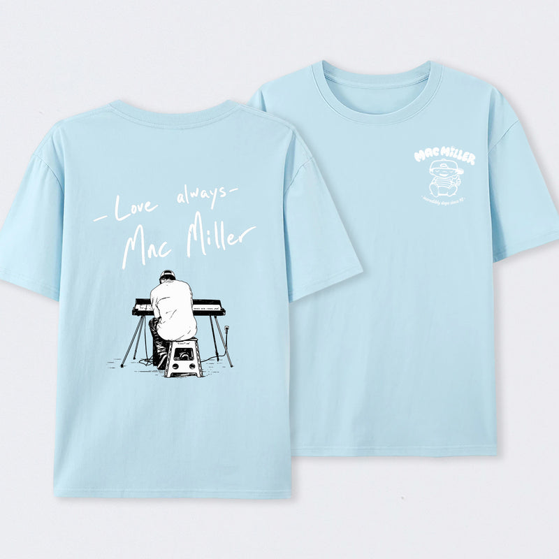 Mac Miller Love Always Vintage Hip Hop Graphic T-Shirt