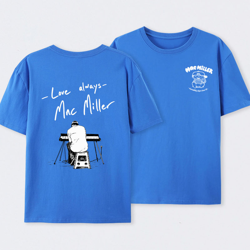 Mac Miller Love Always Vintage Hip Hop Graphic T-Shirt