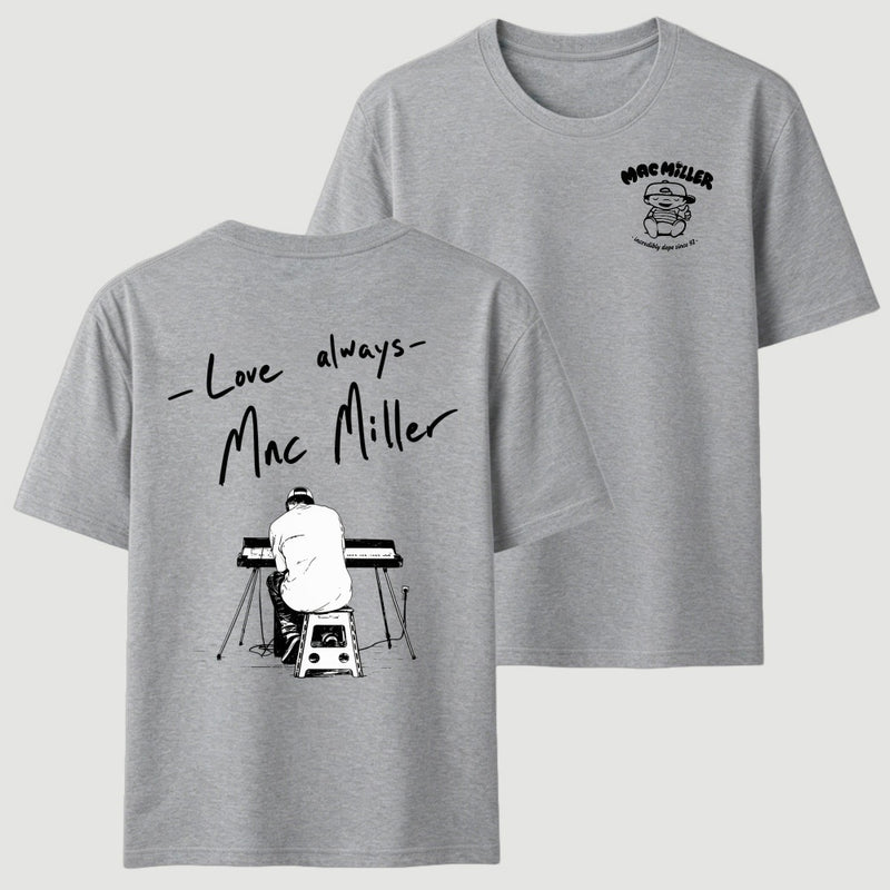 Mac Miller Love Always Vintage Hip Hop Graphic T-Shirt