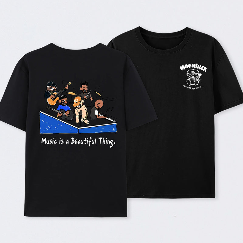 Music Is a Beautiful Thing Mac Miller Vintage T-Shirt