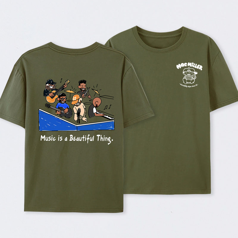Music Is a Beautiful Thing Mac Miller Vintage T-Shirt