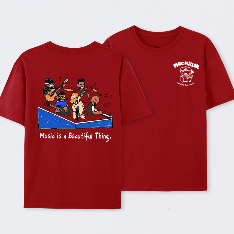 Music Is a Beautiful Thing Mac Miller Vintage T-Shirt