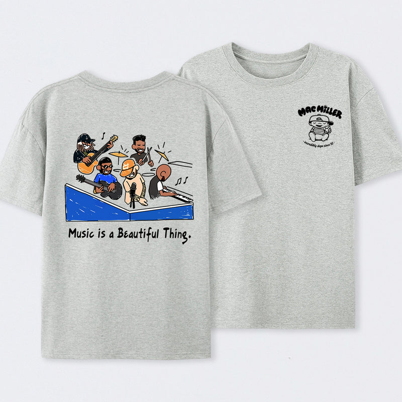 Music Is a Beautiful Thing Mac Miller Vintage T-Shirt