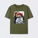 Cat Lives Matter Protest Cat T-Shirt