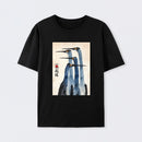 Three Cranes Standing Together In Harmony T-Shirt