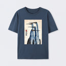 Three Cranes Standing Together In Harmony T-Shirt