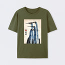 Three Cranes Standing Together In Harmony T-Shirt