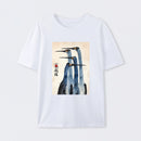Three Cranes Standing Together In Harmony T-Shirt