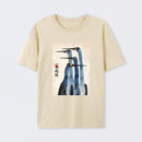 Three Cranes Standing Together In Harmony T-Shirt