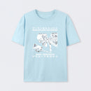 Demon Skeleton Holding Glass With Text T-Shirt