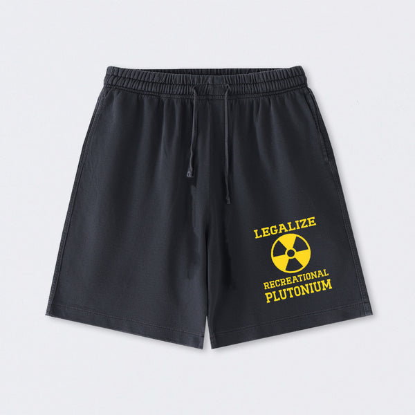Legalize Recreational Plutonium Washed Shorts