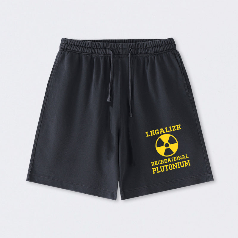 Legalize Recreational Plutonium Washed Shorts