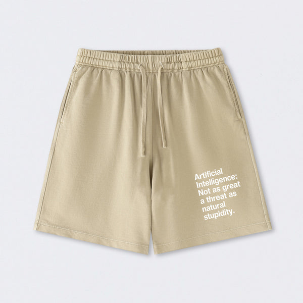 Artificial Intelligence Washed Shorts