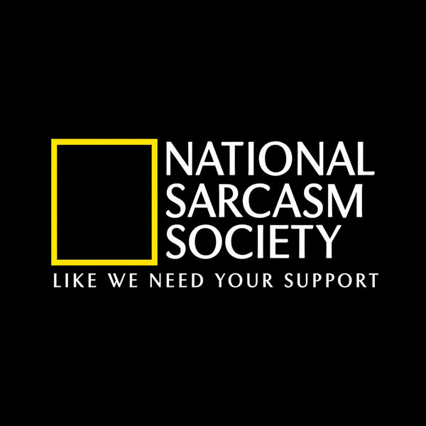 National Sarcasm Society Washed Shorts