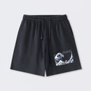 The Great Fibonacci Wave Science Washed Shorts