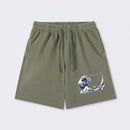 The Great Fibonacci Wave Science Washed Shorts