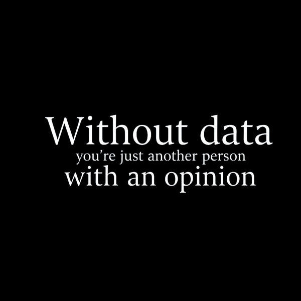 Without Data You're Just Another Person Washed Shorts