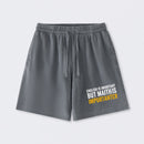 English is important but Math is importanter Washed Shorts