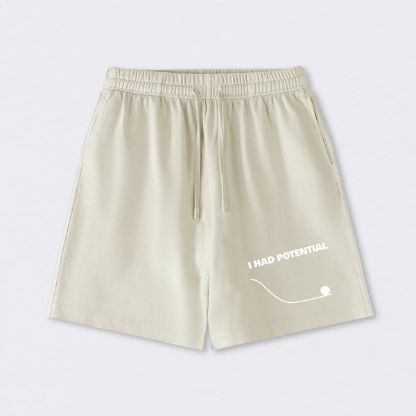 I Had Potential Science Washed Shorts