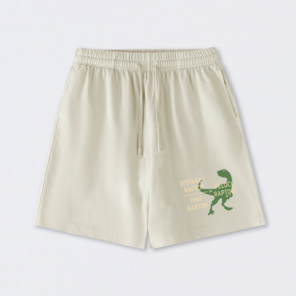 Equations Of Motion Science Velociraptor Washed Shorts