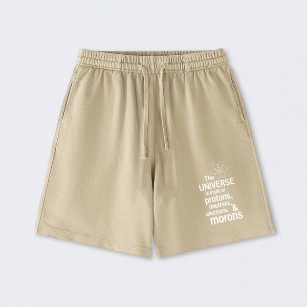 The composition of the universe Science Washed Shorts