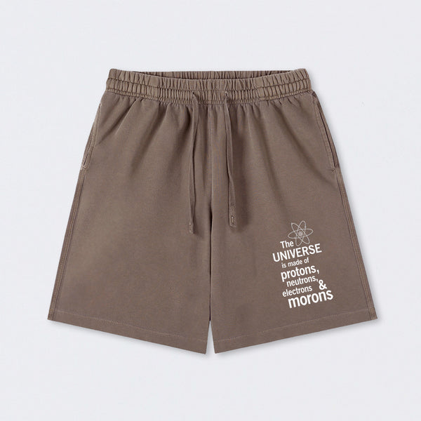 The composition of the universe Science Washed Shorts